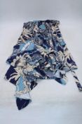 JW Anderson Printed Floral Asymmetric Skirt, Size 6, Sample, No Tag