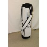 PING Hoofer Tour Golf Stand Bag, White/ Black