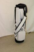 PING Hoofer Tour Golf Stand Bag, White/ Black