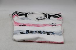 Adidas 2023-24 Juventus Away Shirt, White/Multi, UK 3XL