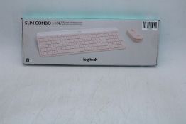 Logitech Slim Wireless Combo MK470, Keyboard and Mouse