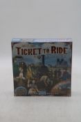 Three Ticket to Ride France + Old West Games, Map Collection 6, for Ages 8+