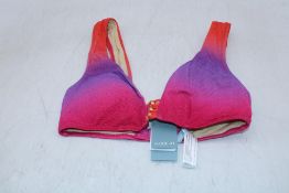Marie Jo Swimwear Nusa Dua Padded Triangle Bikini Top Spectral, Size M