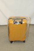 Samsonite Upscape Spinner 55/20 Suitcase, Yellow, Expandable Length 35Cm. Box damaged