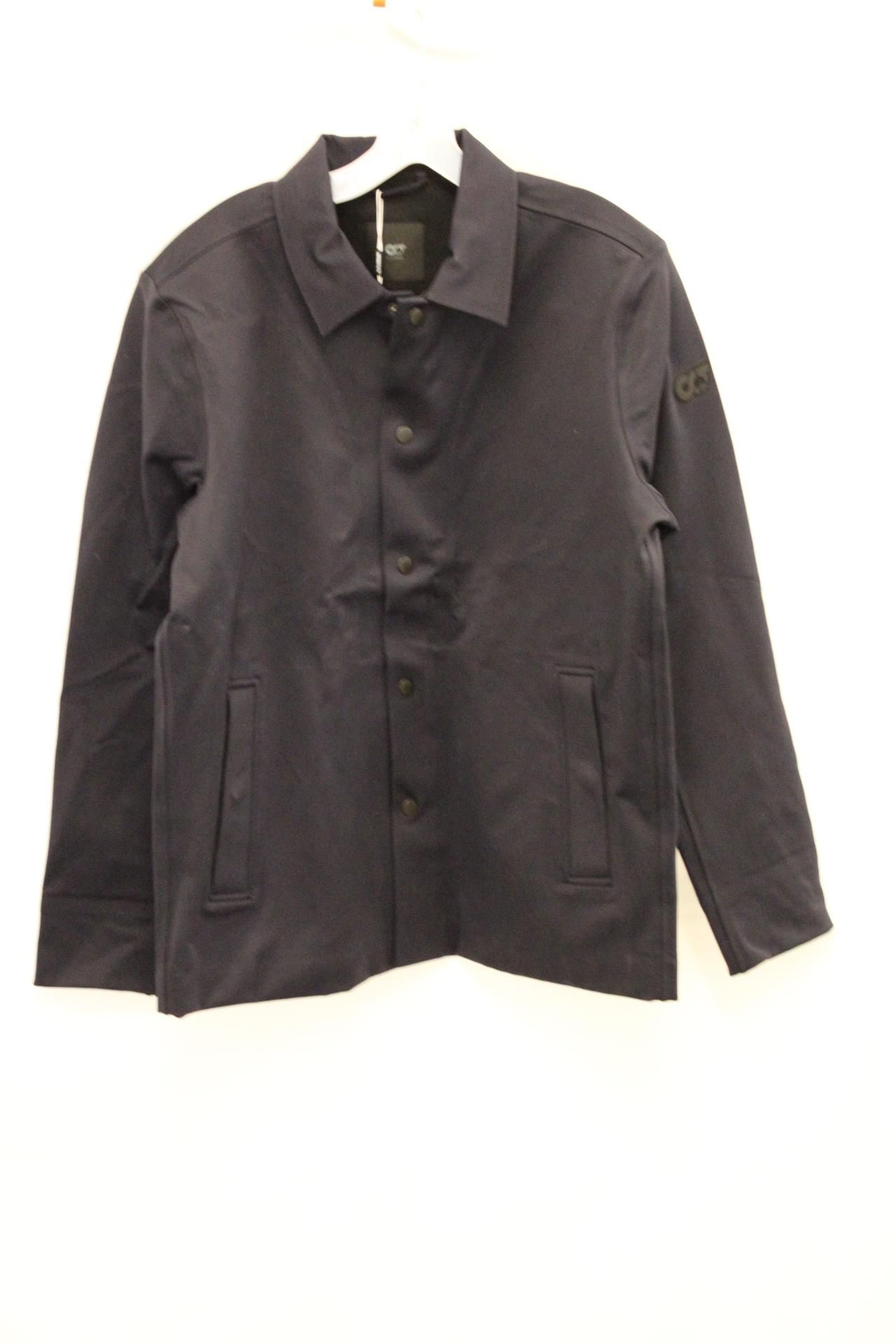 Alpha Tauri Wrote Waterproof Over Shirt, Navy, Size M