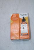 Seven 60ml Bottles Truskin Vitamin C Facial Serum, Boxes Damaged