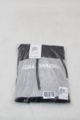 Salomon Logo Performance Hoodie, Deep Black, Size M