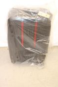 Samsonite Essens 75/28 Spinner Suitcase, Charcoal/Red. Box damaged