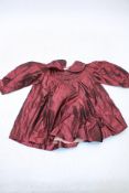 Bonpoint Kid's Judy Robe, Burgundy, Size 6M