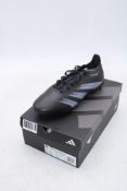 Adidas Unisex League Firm Ground Football Boots IG7763, Carbon/Core Black, UK 8.5