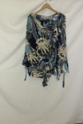 JW Anderson Printed Floral Asymmetric Skirt, Size 6, Sample, No Tag