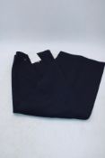 Tommy Hilfiger Punto Wide Leg Trousers, Navy, Size 38