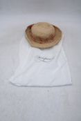 Bonpoint Edene Raffia Sun Hat