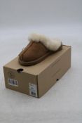 Shepherd of Sweden Jessica Slippers, Chestnut, UK 7