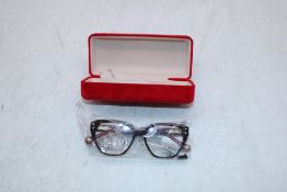 Carolina Herrera HER0223, Havana Red, Demo Lenses