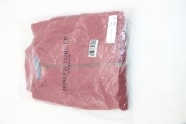 Joseph Turner Full Zip Jersey Sweater, Red, XXL