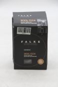 Falke Long Sleeve Comfort Wool-Tech T-Shirt, Grey, Size M. Box damaged