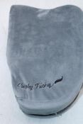 Cushy Tushy Premium Foldable Travel Seat Cushion, Grey