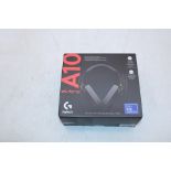 Astro A10 Gen 2 Wired Gaming Headset for PS4, PS5, Nintendo Switch, PC, Black