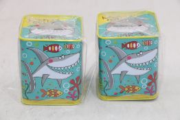 Twelve Cazar Money Boxes, Shark