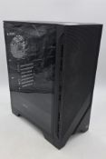 MSI Tower PC Case, Black, with MSI B850 Gaming Plus WiFi Motherboard, Corsair 750W PSU, CoolerMaster
