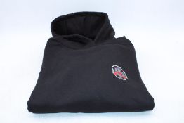 No Mercy Blackout Breakout Hoodie, Black/Red, Size XXL