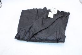 Mat. Clothing, Women's Plus Size Faux Leather Trousers, Black. Size L/XL