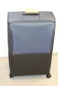 Samsonite Rhythm Base Boost 4 Wheel Expandable Spinner Suitcase, Blue, Size 78 Cm. Box damaged