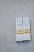 Two The Organic Pharmacy Cellular Protection SPF 30 Sunscreens, BBE 10/26