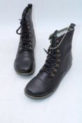 Gudrun Sjoden Napper Boots, Black, Size 39, No Box