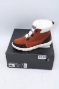 Sorel Women's Explorer Ii Carnival Cozy Boots, Wood/ Chalk, UK 6. Box damaged