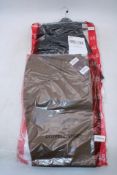 Two Pairs Doppelganger Trousers to include 1x Trousers with Pinces, Camel, Size 48, 1x Classic Plate