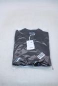 With Nothing Underneath Mull Yak Wool Jura Cardigan, Navy Blue, Size S