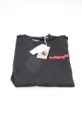 Carhartt Fast Food Short Sleeve T-Shirt, Black/Red, Size M