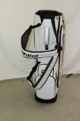 PING Hoofer Tour Golf Stand Bag, White/ Black