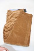 Polo Ralph Lauren Corduroy Trousers, Bronze, Size 42/34