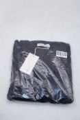 Johnstons of Elgin Aran Cable Knit Cashmere Tank, Dark Navy, Size M