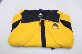 Burton Kids Hillslope Jacket, GoldRod/Black, Size L