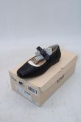 Scholl Janine Women's Shoes, Black Leather, UK 4