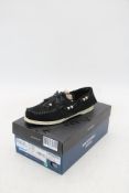 Alanui.It Dockside Suede Moccasins/Loafer, Embassy Black, UK 5R