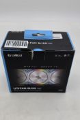 Lian Li UNI SL120 120mm ARGB Fan, White, 3 Pack with SL Controller