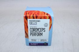 Three Mushrooms for Life Organic Cordyceps Perform, 60g Per Bottle, Exp.24/10/2027