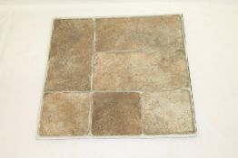 Forty Cut Stone Self Adhesive Vinyl Floor Tiles, 30.5x30.5cm