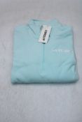 Two Adidas Terrex 1/2 Zip Fleece Jacket, Aqua, UK M