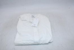 Bonpoint X Vanessa Seward Organic Cotton Blouse Elegante, Colour 002, Milk White, Size 36