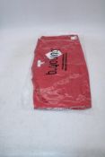Two B.Young Boat Neck Glitter Jumper, 2x Cherry, Size 1x M, 1x XL
