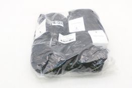 Six Packs of Calvin Klein Men's Quarter, Packs of 3, Black, One Size