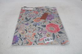 Missoni Home Set Of 2 Dual Sided Floral Zig Zag Placemats, Grey/Multi, Size 35 x 48cm
