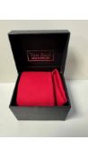 Van Buck Men's Boxed Tie & Hankie Set, Red