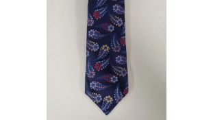 Van Buck Platinum Edition Tie, Multi Comet Flowers